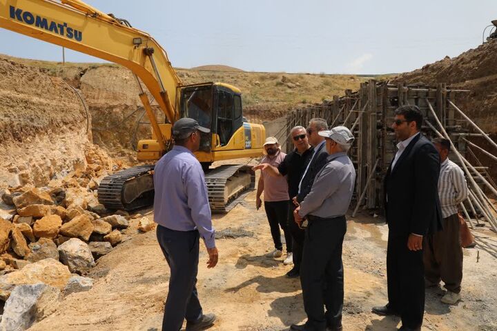 پیشرفت ۵۵ درصدی قطعه دوم محور نقده-پیرانشهر  قطعه دوم بزرگراه نقده-پیرانشهر