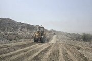 عملیات خاکریزی محور خرایی به کاشان آغاز شد