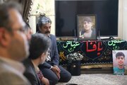 ببینید | دیدار مدیرکل راهداری و حمل‌و‌نقل جاده‌ای استان اصفهان با خانواده‌های رانندگان جان‌باخته ناوگان حمل‌ونقل کالای استان در حادثه دلخراش بندرعباس