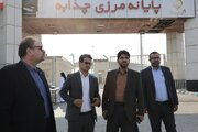ببینید | بازدید سرپرست دفتر بازرسی، مدیریت عملکرد و حقوق شهروندان وزارت راه و شهرسازی از پایانه های مرزی شلمچه و چزابه در خوزستان