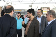 ببینید | بازدید سرپرست دفتر بازرسی، مدیریت عملکرد و حقوق شهروندان وزارت راه و شهرسازی از پایانه های مرزی شلمچه و چزابه در خوزستان