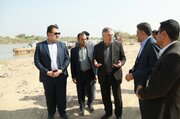 ببینید | تداوم ساخت پل عنافچه بر روی رودخانه در خوزستان