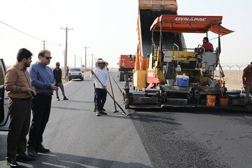 بازدید سرپرست دفتر بازرسی وزارت راه و شهرسازی از پایانه‌های مرزی شلمچه و چزابه