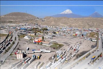 رشد ۱۰۰ درصدی ترانزیت از مرز بازرگان؛ دروازه طلایی تجارت زمینی و فرصت‌ساز سرمایه‌گذاری