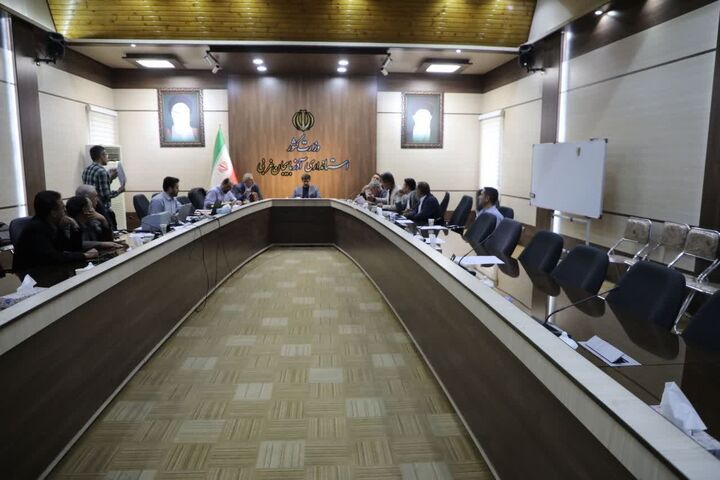 بررسی پرونده شهرهای جنوب استان در کمیسیون ماده ۵ آذربایجانغربی  جلسه کمیسیون ماده ۵