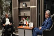 بررسی توسعه خدمات پروازی به فرودگاه طبس در دیدار نماینده مجلس با مدیرعامل "هما"