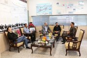 گزارش_تصویری بازدید معاون دفتر فناوری و اطلاعات سازمان راهداری و حمل و نقل جاده ای از پایانه مرزی تمرچین