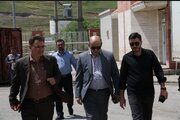 گزارش_تصویری بازدید معاون دفتر فناوری و اطلاعات سازمان راهداری و حمل و نقل جاده ای از پایانه مرزی تمرچین