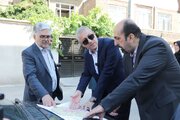 بازدید غلامرضا کاظمیان، معاون شهرسازی و معماری وزیر راه و شهرسازی و دبیر شورای‌عالی شهرسازی و معماری ایران از بافت‌های تاریخی و اراضی پادگان ارتش در ارومیه