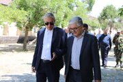 بازدید غلامرضا کاظمیان، معاون شهرسازی و معماری وزیر راه و شهرسازی و دبیر شورای‌عالی شهرسازی و معماری ایران از بافت‌های تاریخی و اراضی پادگان ارتش در ارومیه