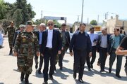 بازدید غلامرضا کاظمیان، معاون شهرسازی و معماری وزیر راه و شهرسازی و دبیر شورای‌عالی شهرسازی و معماری ایران از بافت‌های تاریخی و اراضی پادگان ارتش در ارومیه