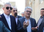 بازدید غلامرضا کاظمیان، معاون شهرسازی و معماری وزیر راه و شهرسازی و دبیر شورای‌عالی شهرسازی و معماری ایران از بافت‌های تاریخی و اراضی پادگان ارتش در ارومیه