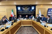 نشست مسئولان استان سمنان با مدیرعامل شرکت ساخت و توسعه زیربناهای حمل و نقل کشور