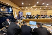 نشست مسئولان استان سمنان با مدیرعامل شرکت ساخت و توسعه زیربناهای حمل و نقل کشور