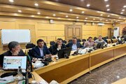 نشست مسئولان استان سمنان با مدیرعامل شرکت ساخت و توسعه زیربناهای حمل و نقل کشور