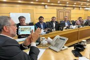 نشست مسئولان استان سمنان با مدیرعامل شرکت ساخت و توسعه زیربناهای حمل و نقل کشور