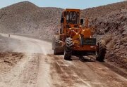 عملیات ترمیم آب‌بردگی‌ها و خسارات سیل در محورهای خراسان جنوبی