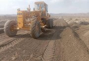 عملیات ترمیم آب‌بردگی‌ها و خسارات سیل در محورهای خراسان جنوبی