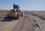 بینید|تسطیح مسیر و مرمت محورهای مواصلاتی خراسان جنوبی