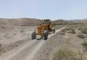 بینید|تسطیح مسیر و مرمت محورهای مواصلاتی خراسان جنوبی
