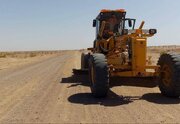 بینید|تسطیح مسیر و مرمت محورهای مواصلاتی خراسان جنوبی