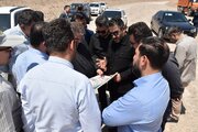 ببینید | بازدید مشترک مسئولان استان سمنان از عملیات احداث آزادراه حرم تا حرم