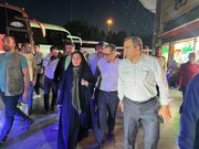 بازدید شبانه وزیر