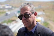 بازدید استاندار آذربایجان‌غربی از محور سلماس- خوی