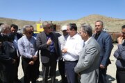 بازدید استاندار آذربایجان‌غربی از محور سلماس- خوی