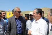 بازدید استاندار آذربایجان‌غربی از محور سلماس- خوی