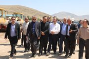 بازدید استاندار آذربایجان‌غربی به همراه پیمان آرامون مدیرکل و رئیس شورای هماهنگی راه و شهرسازی آذربایجان‌غربی از عملیات راهسازی محور سه راهی ایواوغلی تا گیت ورودی منطقه آزاد ماکو