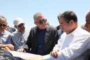 بازدید استاندار آذربایجان‌غربی به همراه پیمان آرامون مدیرکل و رئیس شورای هماهنگی راه و شهرسازی آذربایجان‌غربی از عملیات راهسازی محور سه راهی ایواوغلی تا گیت ورودی منطقه آزاد ماکو
