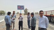 ببینید| بازدید مدیر کل راه و شهرسازی سیستان و بلوچستان از پروژه های عمرانی شمال استان