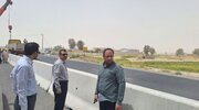 ببینید| بازدید مدیر کل راه و شهرسازی سیستان و بلوچستان از پروژه های عمرانی شمال استان