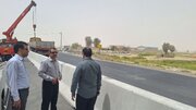 ببینید| بازدید مدیر کل راه و شهرسازی سیستان و بلوچستان از پروژه های عمرانی شمال استان