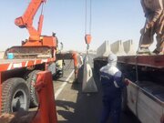 ببینید| بازدید مدیر کل راه و شهرسازی سیستان و بلوچستان از پروژه های عمرانی شمال استان