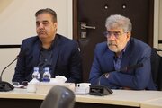 ببینید | جلسه شورای هماهنگی راه و شهرسازی استان خراسان رضوی با محوریت بررسی ظرفیت های ادارات تابعه وزارت راه و شهرسازی در خراسان رضوی در مواجه با بحران  | شنبه ۳۱ خرداد ۱۴۰۴