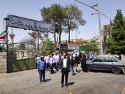 ببینید | برپایی ایستگاه پذیرایی از راهپیمایان جمعه خشم و نصر توسط ادارهکل راهداری و حملونقل جادهای استان اصفهان