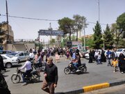 ببینید | برپایی ایستگاه پذیرایی از راهپیمایان جمعه خشم و نصر توسط ادارهکل راهداری و حملونقل جادهای استان اصفهان