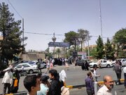 ببینید | برپایی ایستگاه پذیرایی از راهپیمایان جمعه خشم و نصر توسط ادارهکل راهداری و حملونقل جادهای استان اصفهان