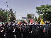 ببینید | برپایی ایستگاه پذیرایی از راهپیمایان جمعه خشم و نصر توسط ادارهکل راهداری و حملونقل جادهای استان اصفهان