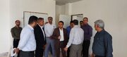 ببینید| بازدید مدیرکل راه و شهرسازی خوزستان به همراه معاونین و مسئولان شهرستان از پروژه احداث فرمانداری حمیدیه