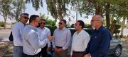 ببینید| بازدید مدیرکل راه و شهرسازی خوزستان به همراه معاونین و مسئولان شهرستان از پروژه احداث فرمانداری حمیدیه