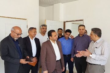 ببینید| بازدید مدیرکل راه و شهرسازی خوزستان به همراه معاونین و مسئولان شهرستان از پروژه احداث فرمانداری حمیدیه