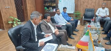 ببینید| نشست مشترک بررسی مشکلات اجرایی پروژه‌های راه و شهرسازی شهرستان حمیدیه