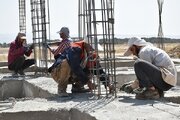 ببینید| فعالیت عادی پروژه های نهضت ملی مسکن در سمنان