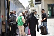 ببینید| خدمت‌رسانی ایستگاه راه آهن و پایانه‌های حمل و نقل به مسافران در استان سمنان