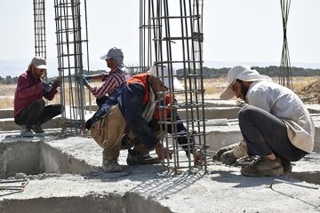 ببینید| فعالیت عادی پروژه های نهضت ملی مسکن در سمنان