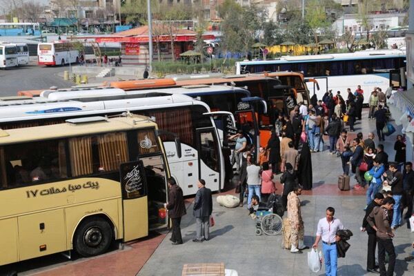 جابهجایی بیش از ۳۶۳ هزار مسافر توسط ناوگان حملونقل عمومی بینشهری در کشور حمل و نقل