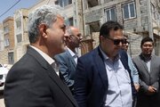 ببینید | بازدید معاون فنی و مهندسی سازمان ملی زمین و مسکن با همراهی مدیر کل راه و شهرسازی خراسان رضوی در سفر به خراسان رضوی و بازدید از سایت های نهضت ملی مسکن شهرستان فریمان